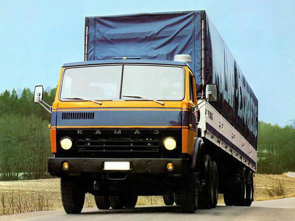 kamaz 5410 с полуремарке