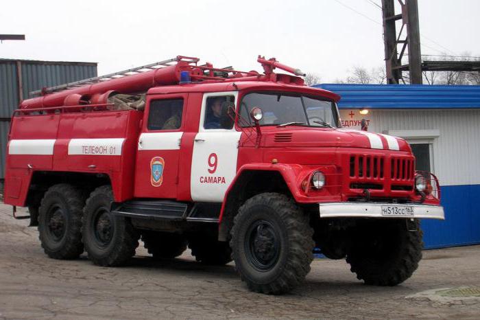 ZIL пожарникар: предимства, технически характеристики, сортове танкер