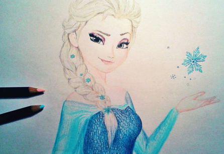 Урок за начинаещи: как да нарисувате Elsa 
