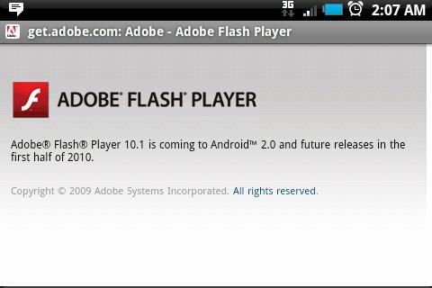 Flash Player включен 