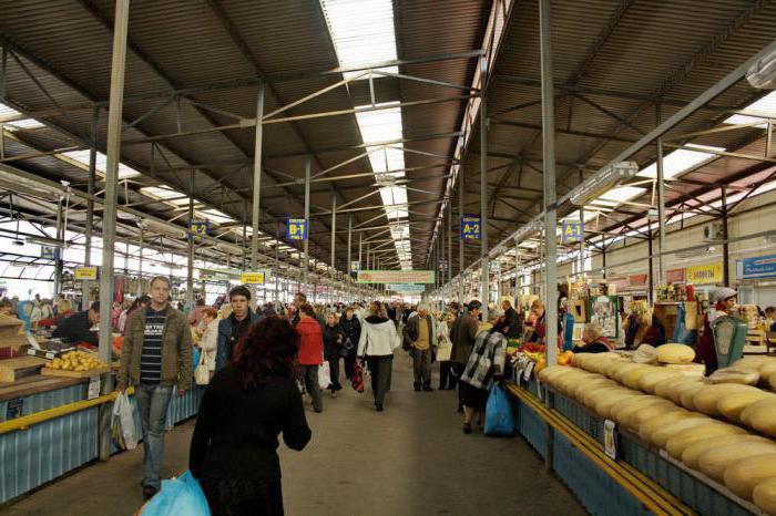 Калининград: Централният пазар на града