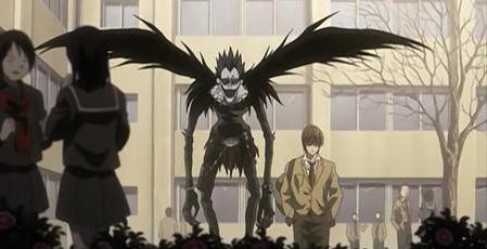 Ryuk - Бог на смъртта, обожавайки ябълките