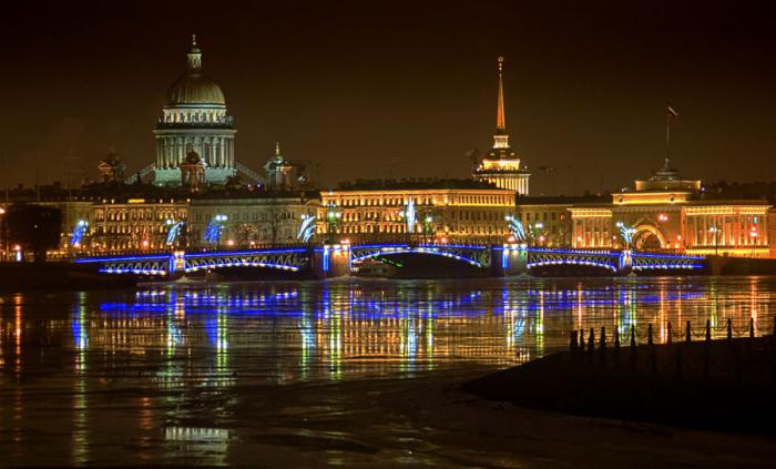 Дворецът мост в Санкт Петербург. Колко изграждате Двореца на моста?